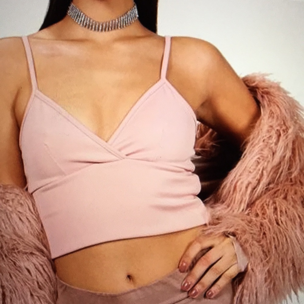 Plunge Crop Top
